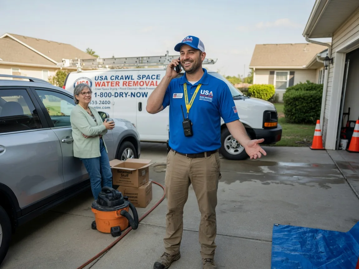 Crawl Space Water Removal Ochelata, OK FAQs